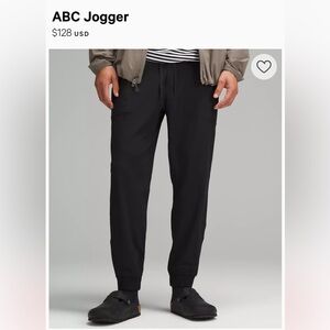 Lululemon- Men’s ABC Jogger - Black XXL - NWOT